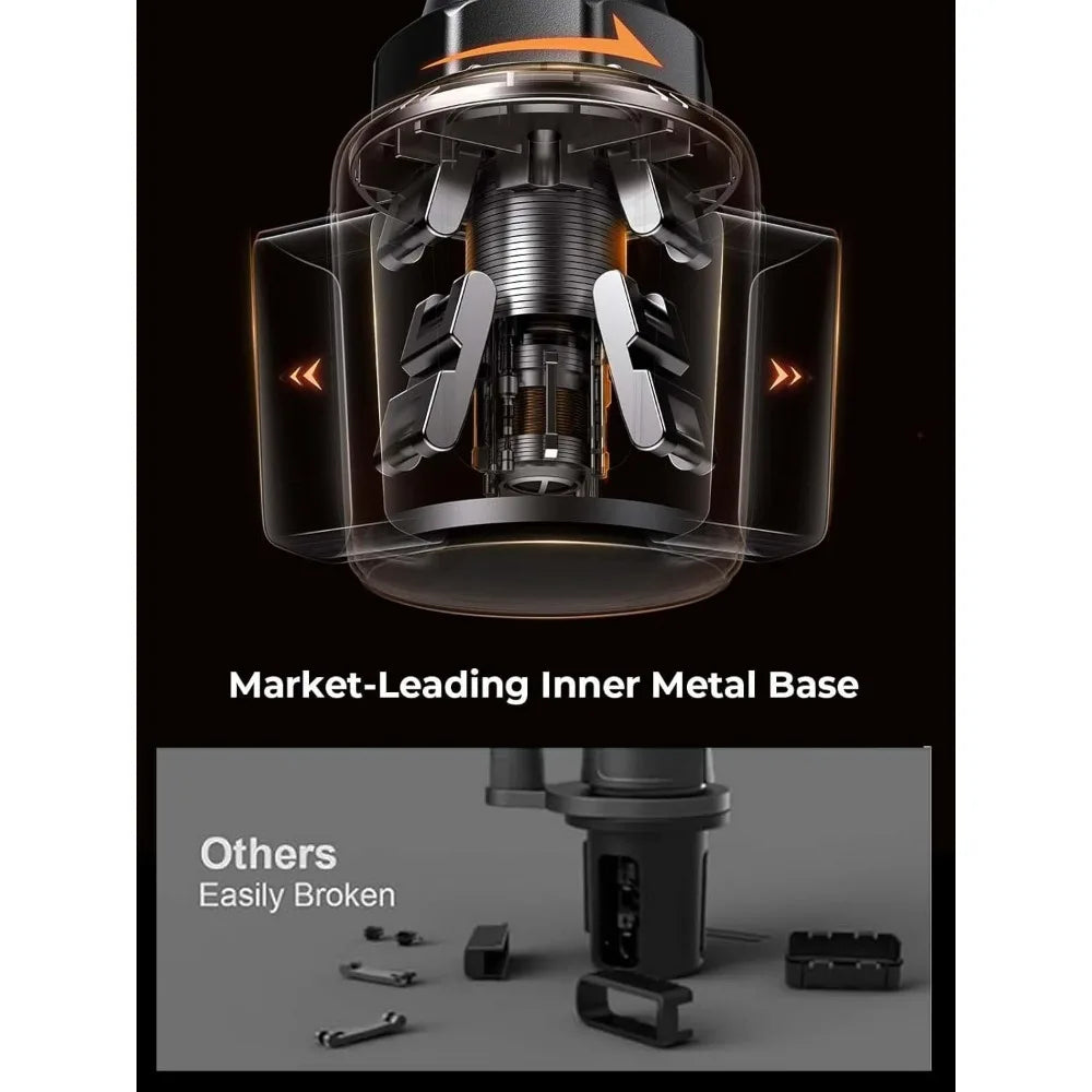 360° Adjustable Cup Holder Phone Mount for Cars & Trucks